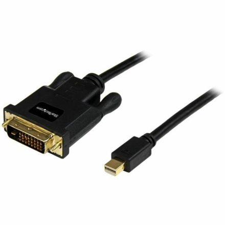 Mini Display DVI Adapter Startech MDP2DVIMM6B          (1,8 m) Fekete 1.8 m MOST 20736 HELYETT 14799 Ft-ért!