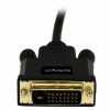 Mini Display DVI Adapter Startech MDP2DVIMM6B          (1,8 m) Fekete 1.8 m MOST 20736 HELYETT 14799 Ft-ért!