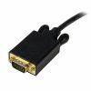 DisplayPort–DVI Adapter Startech DP2VGAMM3B           Fekete 90 cm 0,9 m MOST 26181 HELYETT 18685 Ft-ért!