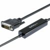 USB C - DVI-D Kábel Startech CDP2DVIMM1MB Fekete 1 m MOST 29514 HELYETT 20347 Ft-ért!