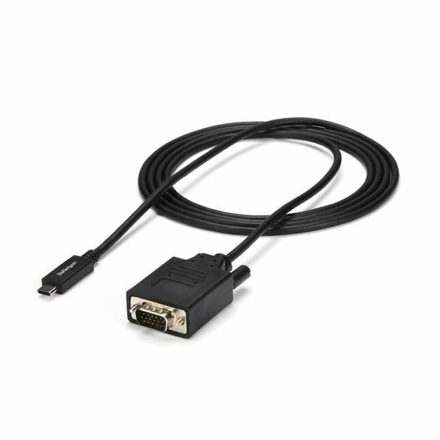 USB C - VGA Kábel Startech CDP2VGAMM2MB 2 m Fekete MOST 28400 HELYETT 20719 Ft-ért!