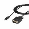 USB C - VGA Kábel Startech CDP2VGAMM2MB 2 m Fekete MOST 28400 HELYETT 20719 Ft-ért!