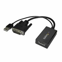   DisplayPort–DVI Adapter Startech DVI2DP2              Fekete MOST 31687 HELYETT 23116 Ft-ért!