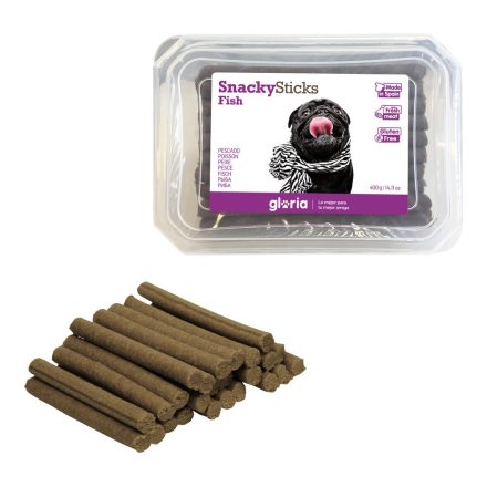 Kutya Snack Gloria Snackys Sticks Hal Barrita (800 g) (800 g) MOST 12816 HELYETT 7672 Ft-ért!