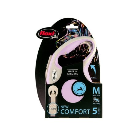 Póráz Flexi New Comfort Rózsaszín Méret XS (3 m) MOST 15724 HELYETT 9409 Ft-ért!