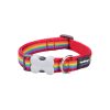 Nyakörv Red Dingo STYLE RAINBOW 15 mm x 24-36 cm MOST 6056 HELYETT 3398 Ft-ért!