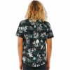 Férfi Ing Rip Curl Swc Botanica S/S Men Rövid ujjú Fekete MOST 39747 HELYETT 27870 Ft-ért!