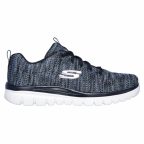   Női cipők Skechers Graceful-Twisted kék MOST 35918 HELYETT 25183 Ft-ért!