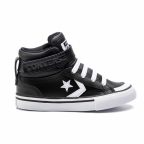   Gyermek alkalmi edzői Converse Pro Blaze Strap Fekete MOST 38695 HELYETT 27135 Ft-ért!