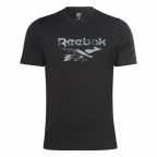   Férfi rövid ujjú póló Reebok Indentity Modern Camo Fekete Terepszínű MOST 19173 HELYETT 12451 Ft-ért!