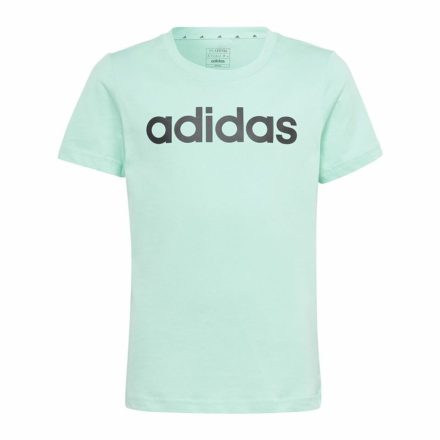 Gyermek Rövid ujjú póló Adidas Linear Logo Zöld Akvamarin MOST 18284 HELYETT 10946 Ft-ért!