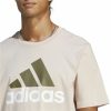 Férfi rövid ujjú póló Adidas Essentials Bézs szín MOST 18253 HELYETT 11856 Ft-ért!