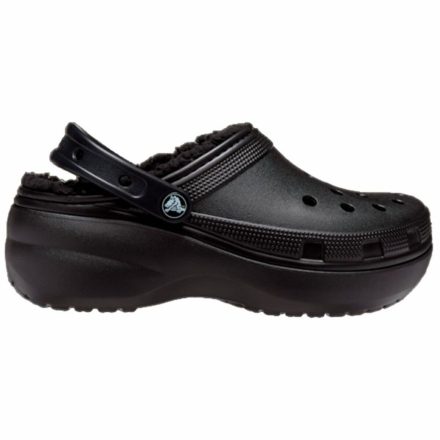 Klumpa Crocs Classic Platform Lined Clog Fekete MOST 49616 HELYETT 34790 Ft-ért!