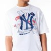 Férfi rövid ujjú póló New Era MLB FOOD GRPHC OS New York Yankees Fehér MOST 25369 HELYETT 16478 Ft-ért!