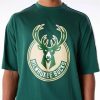 Férfi rövid ujjú póló New Era NBA PANEL OS Milwaukee Bucks Világos zöld MOST 26010 HELYETT 16891 Ft-ért!