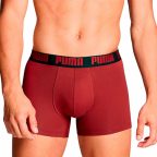   Férfi boxer alsó Puma burgundy  Piros MOST 15616 HELYETT 9343 Ft-ért!