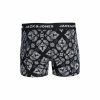 Férfi boxer alsó Jack & Jones Jacparis Trunks Fekete MOST 19173 HELYETT 9979 Ft-ért!