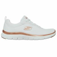   Női cipők Skechers Mesh Lace-Up W Fehér MOST 47280 HELYETT 33153 Ft-ért!