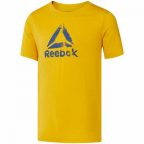   Gyermek rövidujjú póló Reebok Elemental Sárga MOST 15190 HELYETT 9094 Ft-ért!