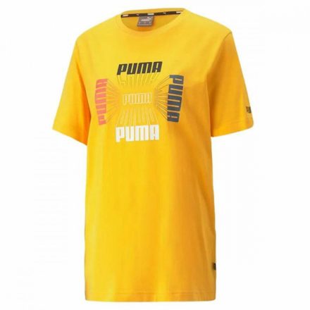 Férfi rövid ujjú póló Puma Essential Logo Repeat Graphic Sárga MOST 18787 HELYETT 12203 Ft-ért!