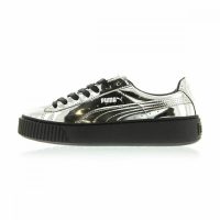   Női cipők Puma Basket Platform Metallic  Világos szürke MOST 73476 HELYETT 49077 Ft-ért!