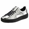 Női cipők Puma Basket Platform Metallic  Világos szürke MOST 73476 HELYETT 49077 Ft-ért!