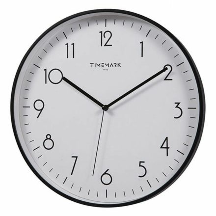 Falióra Timemark Fekete (30 x 30 cm) MOST 10155 HELYETT 6077 Ft-ért!