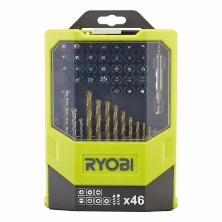 Fúrókészlet Ryobi 46 Darabok MOST 33621 HELYETT 22100 Ft-ért!