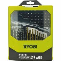   Fúrókészlet Ryobi 69 Darabok MOST 45199 HELYETT 29714 Ft-ért!