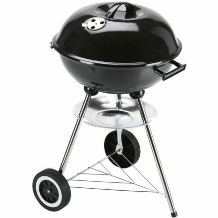 Faszenes Barbecue Sütő Tetővel és Kerekekkel Landmann Fekete 49 x 45 x 73 cm MOST 55115 HELYETT 40065 Ft-ért!