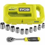   Kettős nyitott végű villáskulcs-készlet Ryobi RHRS10PC MOST 46560 HELYETT 30607 Ft-ért!