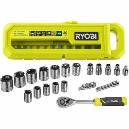 Kettős nyitott végű villáskulcs-készlet Ryobi Adapter MOST 59113 HELYETT 42967 Ft-ért!