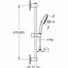 Zuhanyoszlop Grohe Vitalio Comfort 110 ABS Műanyag MOST 64396 HELYETT 48465 Ft-ért!