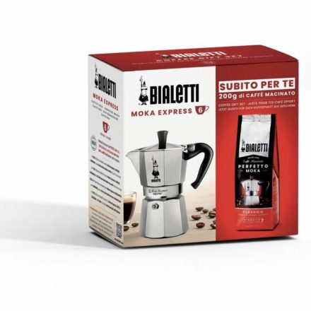 Kotyogós Kávéfőző Bialetti Moka Classico Szürke MOST 44689 HELYETT 32484 Ft-ért!