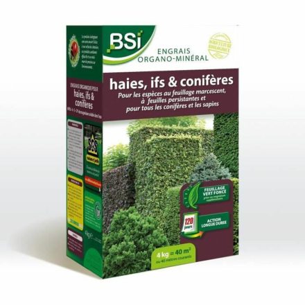 Szerves műtrágya BSI Hedge / Yew / Conifer 4 Kg MOST 46367 HELYETT 30483 Ft-ért!