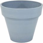   Virágcserép Mega Collections Ecostone Planter Szürke Ø 35 cm 35 cm 35 x 30 cm MOST 41371 HELYETT 27201 Ft-ért!