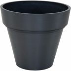   Virágcserép Mega Collections Ecostone Planter Fekete Ø 35 cm 35 cm 35 x 30 cm MOST 41371 HELYETT 27201 Ft-ért!