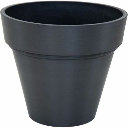 Virágcserép Mega Collections Ecostone Planter Fekete Ø 35 cm 35 cm 35 x 30 cm MOST 41371 HELYETT 27201 Ft-ért!