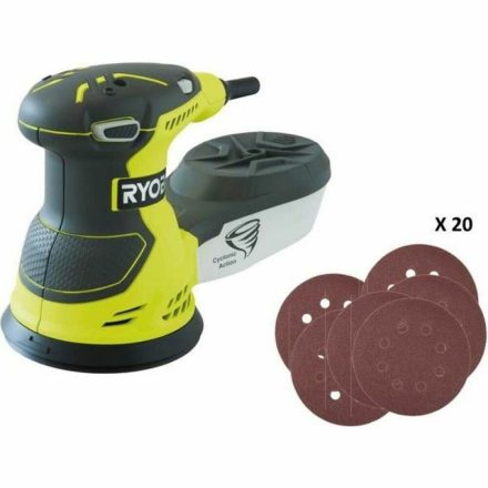 Excentrikus csiszoló Ryobi ROS300A 300 W Ø 2,4 mm MOST 78070 HELYETT 58750 Ft-ért!