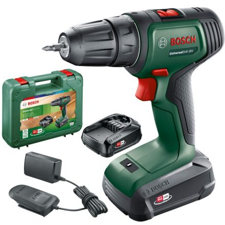 Kalapács fúró BOSCH UniversalDrill Vezeték nélküli 18 V MOST 113191 HELYETT 92565 Ft-ért!