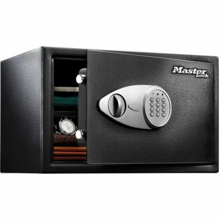 Széf Master Lock Fekete Fekete/Szürke Acél MOST 143742 HELYETT 117542 Ft-ért!