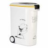 Pet food canister Curver 794096 Kerekes Fehér Műanyag 20 kg 54 L 49,3 x 27,8 x 60,5 cm MOST 51193 HELYETT 37213 Ft-ért!