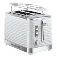   Kenyérpirító Russell Hobbs 000247342000 Fehér 1050 W 1050W MOST 50799 HELYETT 36924 Ft-ért!