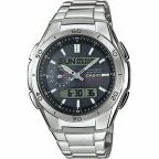   Unisex karóra Casio WVA-M650D-1AER Fekete Szürke Ezüst színű MOST 145931 HELYETT 119336 Ft-ért!