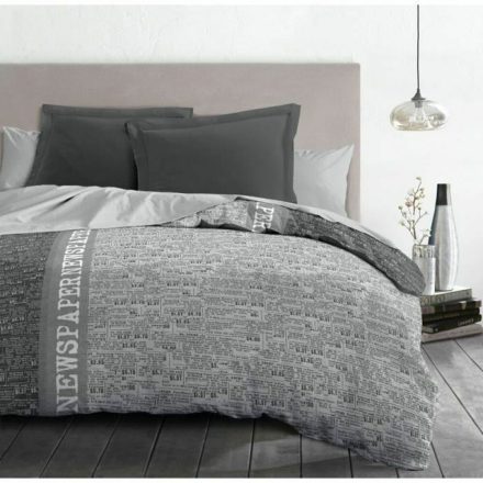 Nordic tok HOME LINGE PASSION NEWSPAPER Szürke 220 x 240 cm MOST 27689 HELYETT 18205 Ft-ért!