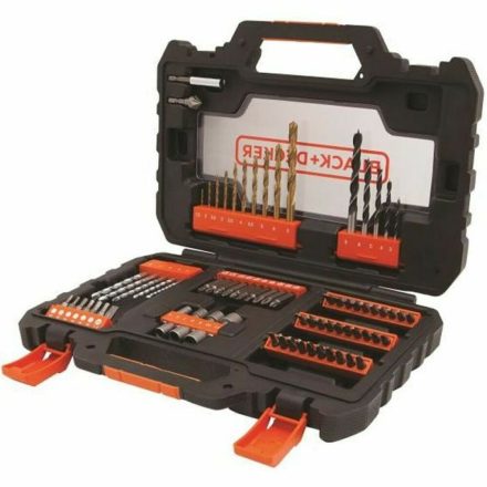 Drill bits and tits set Black & Decker A7231 76 Darabok MOST 45300 HELYETT 29780 Ft-ért!