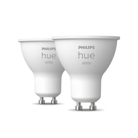 Okos Izzó Philips 8719514340145 Fehér F GU10 400 lm (2700k) (2 egység) MOST 47713 HELYETT 34683 Ft-ért!