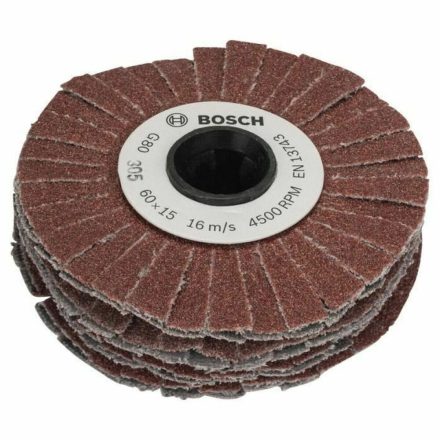 Csiszolókefe BOSCH SW 15 K80 Henger 15 mm 80 g MOST 24379 HELYETT 15634 Ft-ért!