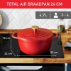 Lábas Tefal E2544604 Piros MOST 65247 HELYETT 49102 Ft-ért!