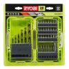 Drill bits and tits set Ryobi 38 Darabok MOST 35230 HELYETT 23158 Ft-ért!